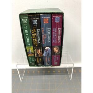 J.R.R. Tolkien Box Set 4 Books The Hobbit & Lord of the Rings